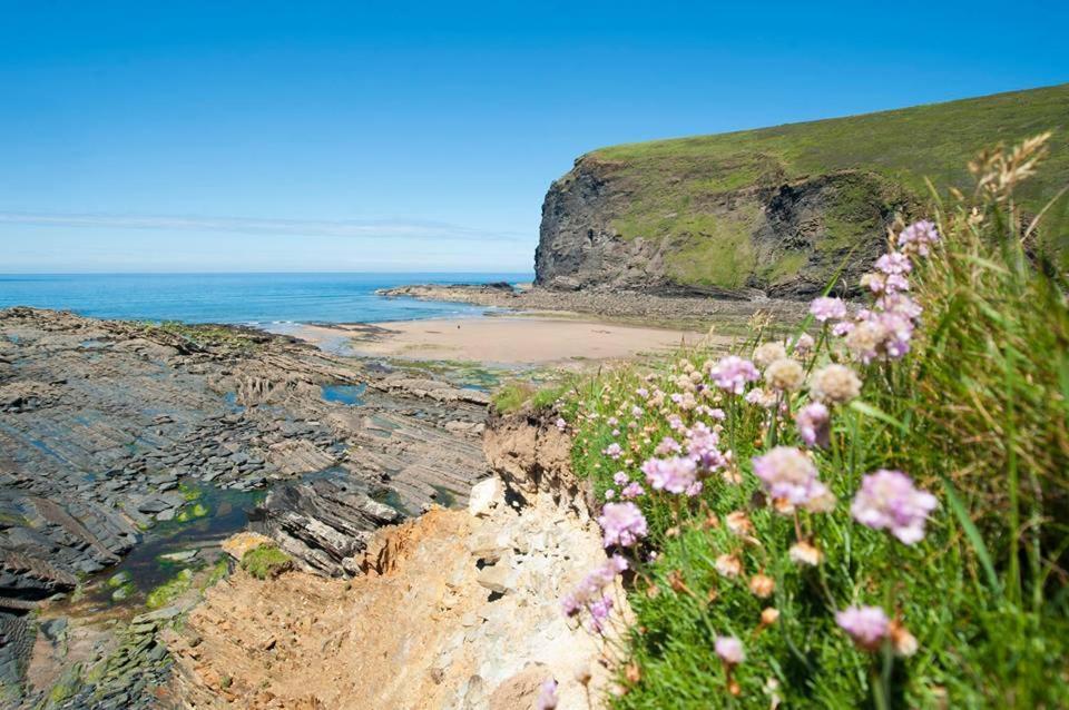 Kiberick Cottage At Crackington Haven, Near Bude And Boscastle, Cornwall エクステリア 写真
